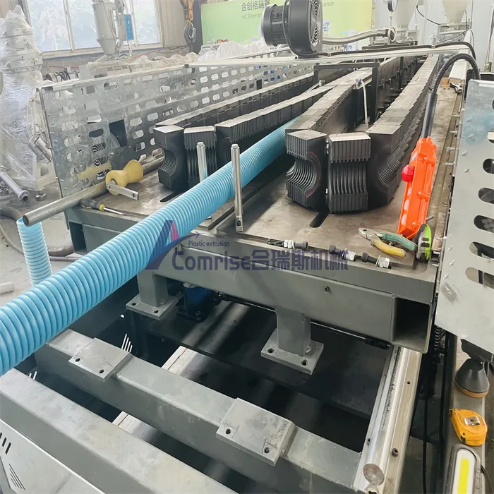 DWC Pipe Making Machinery Sucessfully Test Running Before Delivery