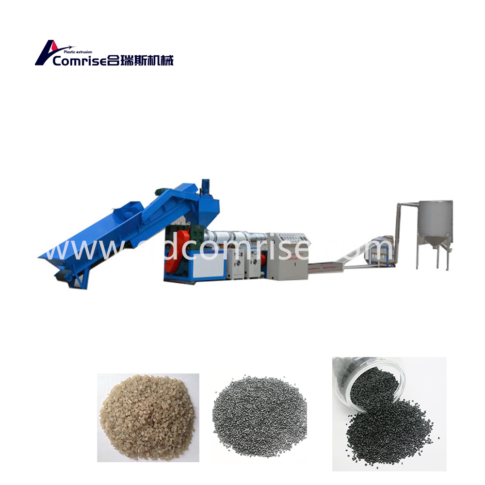 Two Stage Plastic Recycling Machine